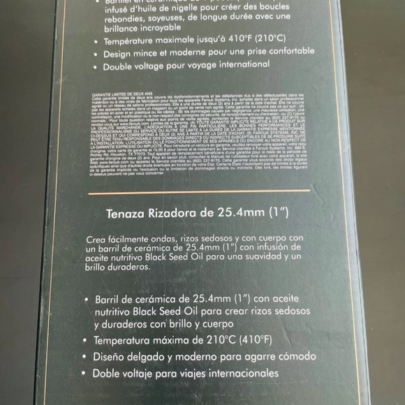 CHI Luxury Rose Gold Series 1” Curling Iron - Picture 3 of 6